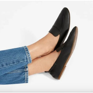 Everlane The Day Loafer Slip-On Flats in Black - Women's Size 7